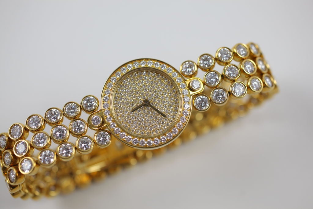  Harry Winston Diamond Watch For Sale 1