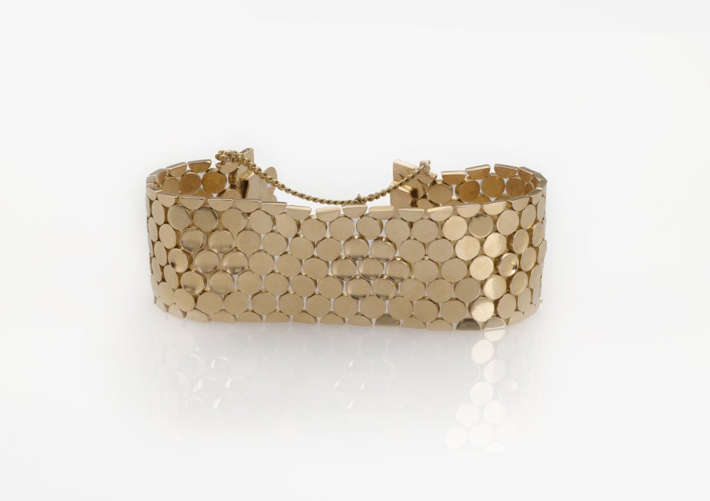Retro 18k Rose Gold Bracelet