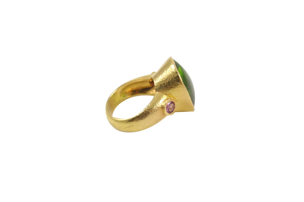 Women's Elizabeth Locke Peridot Ring