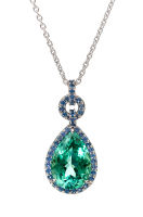 Green Tourmaline Pendant