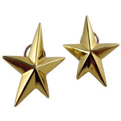 Angela Cummings  ''Pentagram'' Star Earrings