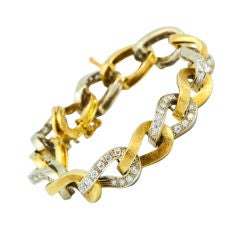 CALDWELL Diamond and Gold Bracelet