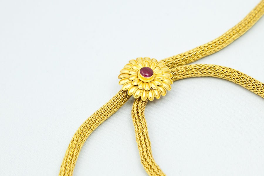 Women's LALAOUNIS Ram's Head Lariat Necklace