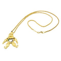 CHOPARD "Happy Diamond" Pendant and Chain