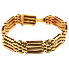 18K Yellow Gold "Gate" Bracelet