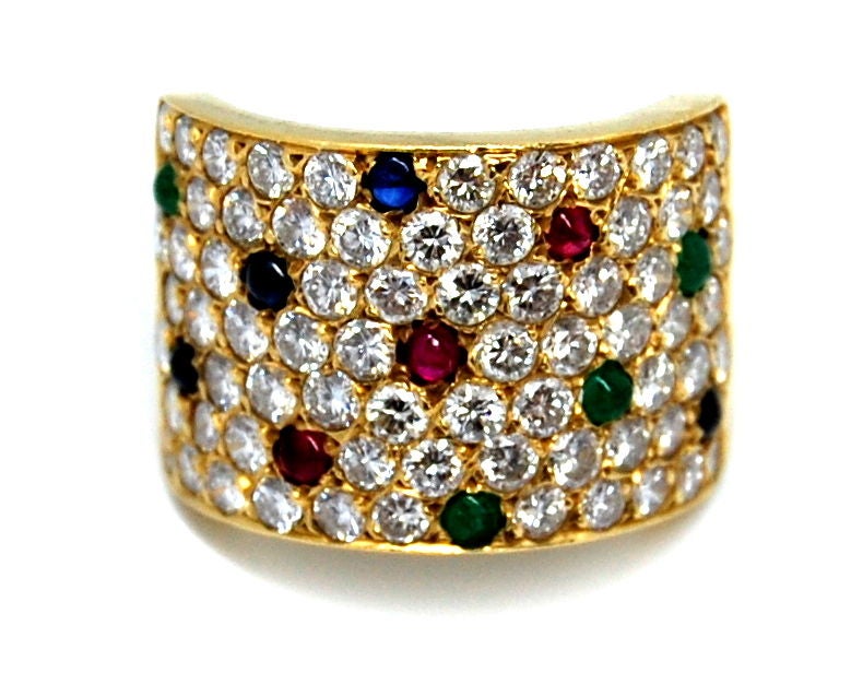 18K Yellow Gold Van Cleef and Arpels Ring