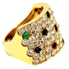 18K Yellow Gold Van Cleef and Arpels Ring
