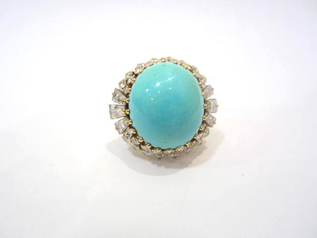 MARCHAK Paris Outstanding Turquoise and Diamond Set 2