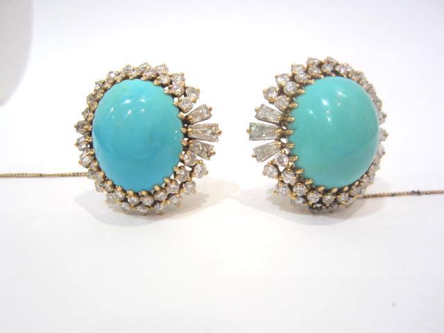 MARCHAK Paris Outstanding Turquoise and Diamond Set 3