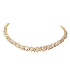 Delightful Diamond and Gold Necklace