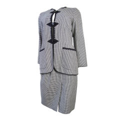 Yves Saint Laurent Herringbone Suit