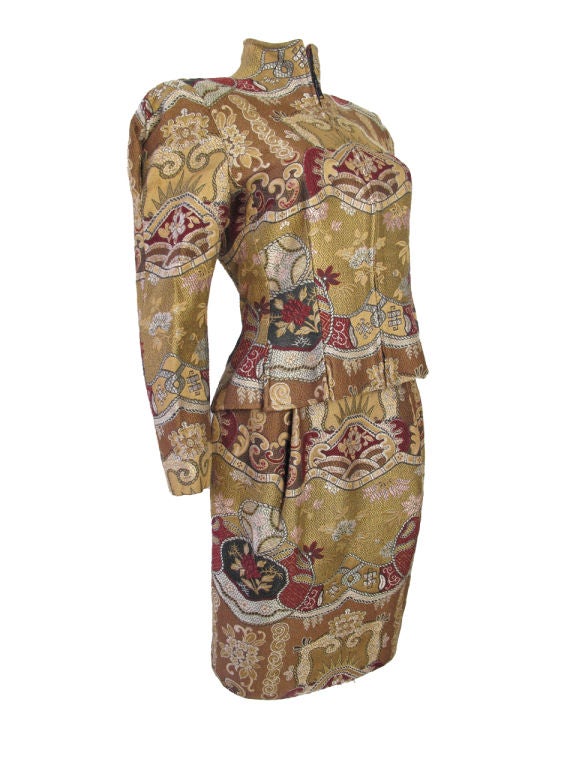 Christian Lacroix Embroidered Suit
