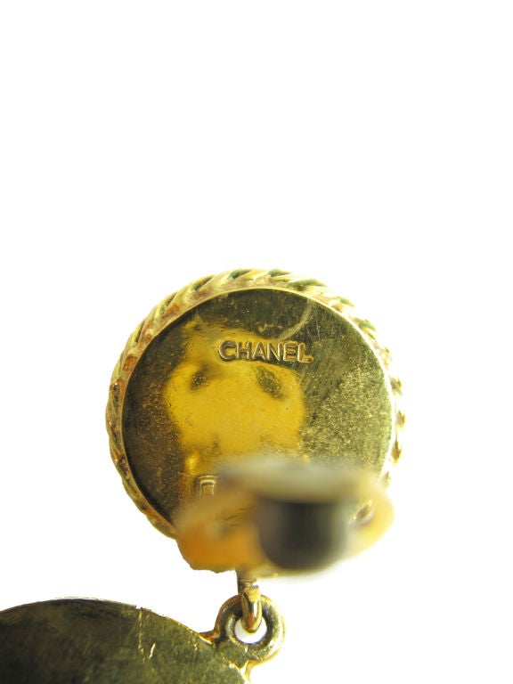 CHANEL Swallow Earrings - extra large 2