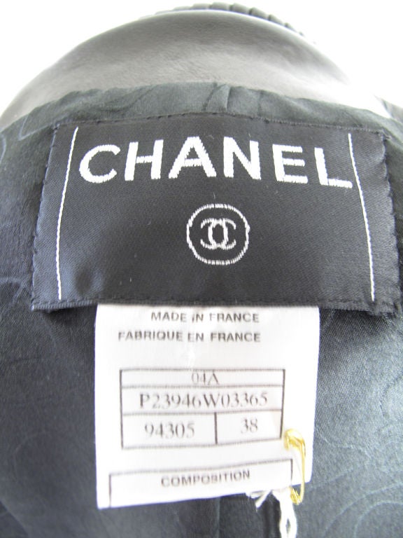 CHANEL Leather Jacket 3