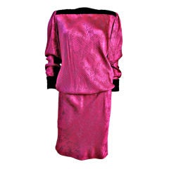 UNGARO Pink Dress