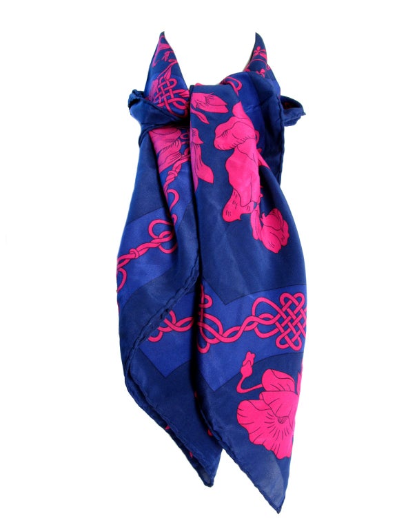 NINA RICCI Large Silk Scarf