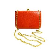 LIZARD Shoulder bag with chain