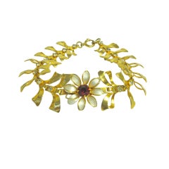 1940s Floral Bracelet