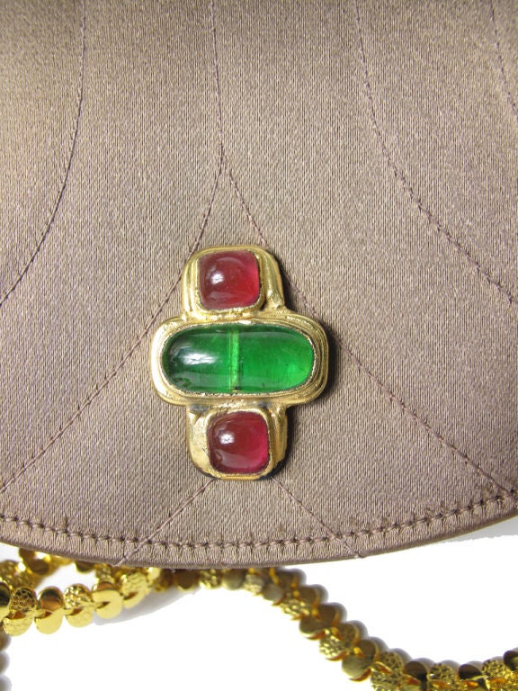 Chanel Purse With Gripoix Stones 4