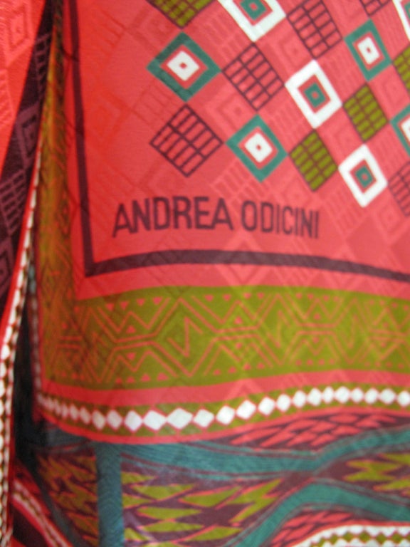ANDREA ODICINI Silk Gown 1