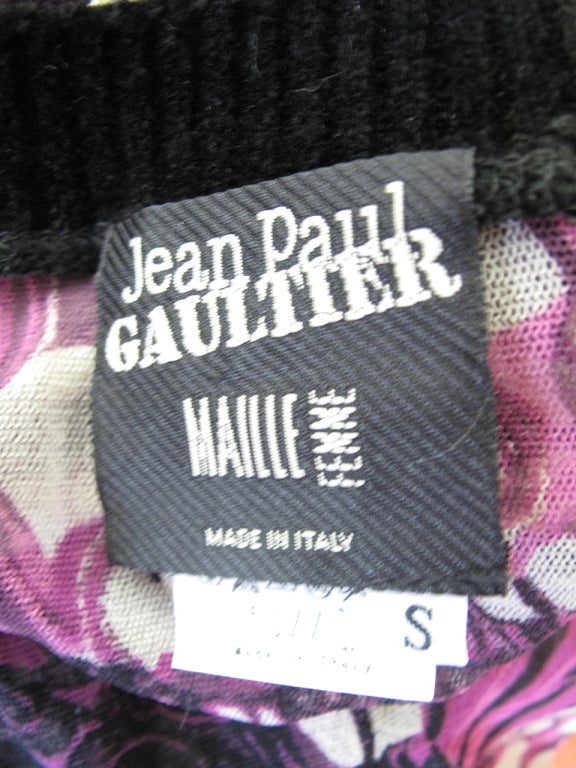 Women's Jean Paul Gaultier Mesh Top