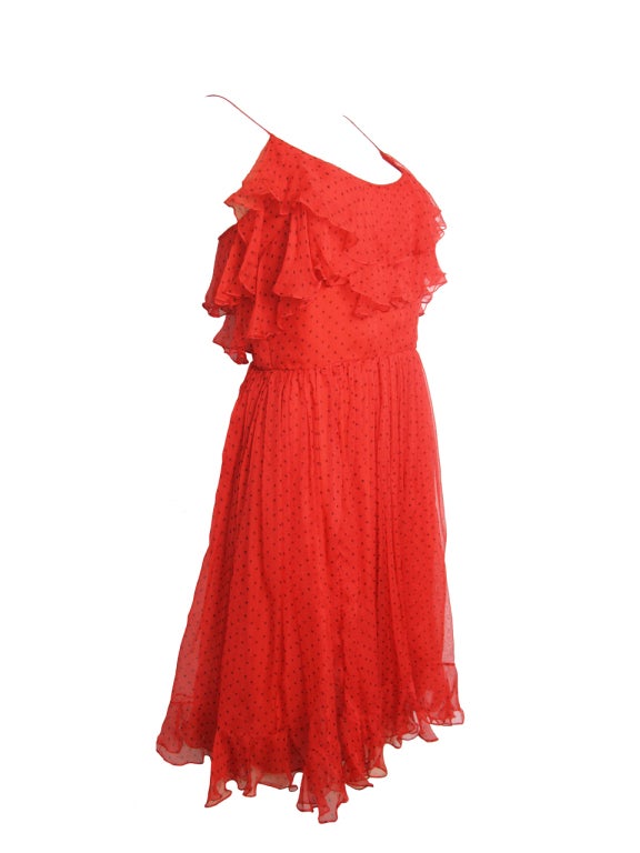 Adele Simpson Chiffon Dress 1