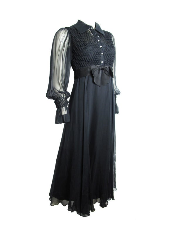 Black MALCOLM STARR Evening gown