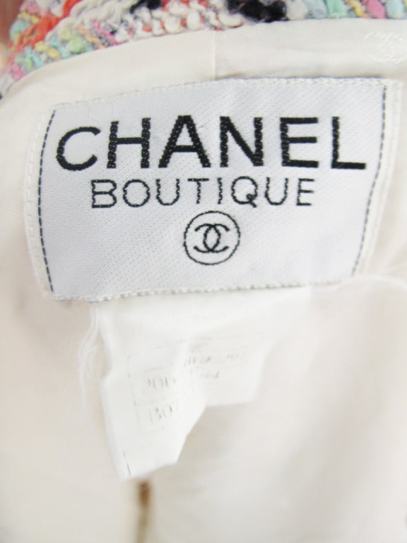 1996 Chanel suit with coin buttons 1