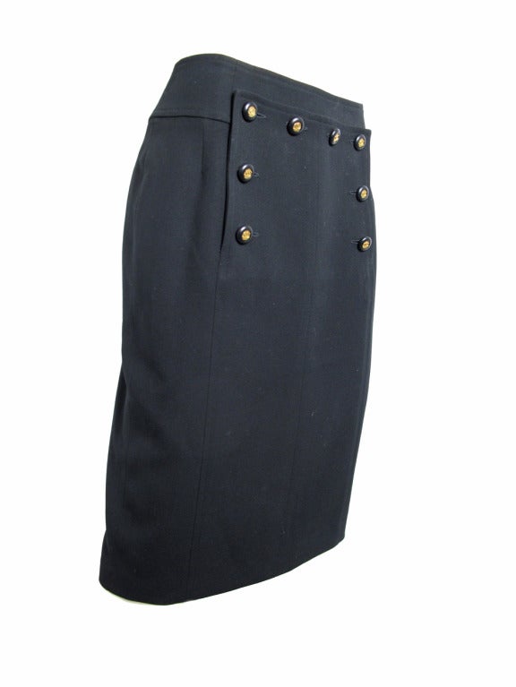 Chanel sailor skirt with 