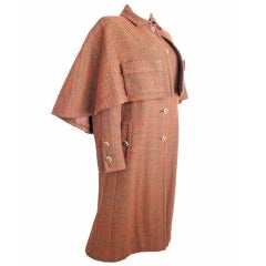 1960s Chanel Couture Greatcoat