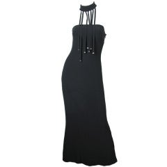1980s Claude Montana Evening Gown - sale 3
