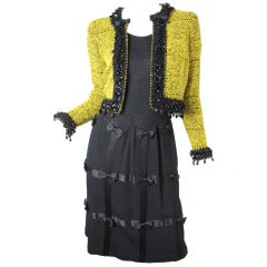 1960s Adolfo dress and jacket Vintage 1960s Adolfo dress and jacket