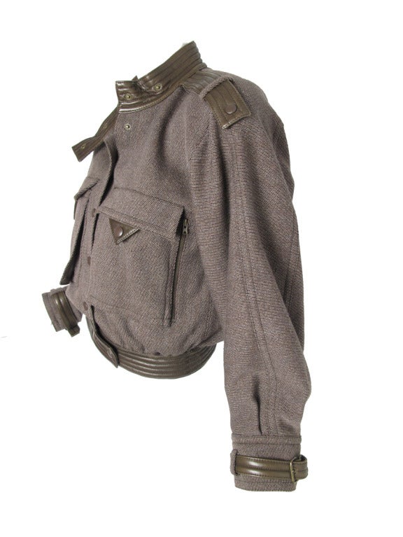 1980s Escada Bomber Jacket