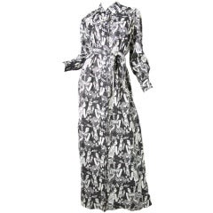 Late 60s Geoffrey Beene dress