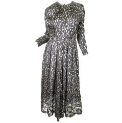 1970s Geoffrey Beene magical crescent moon gown 6