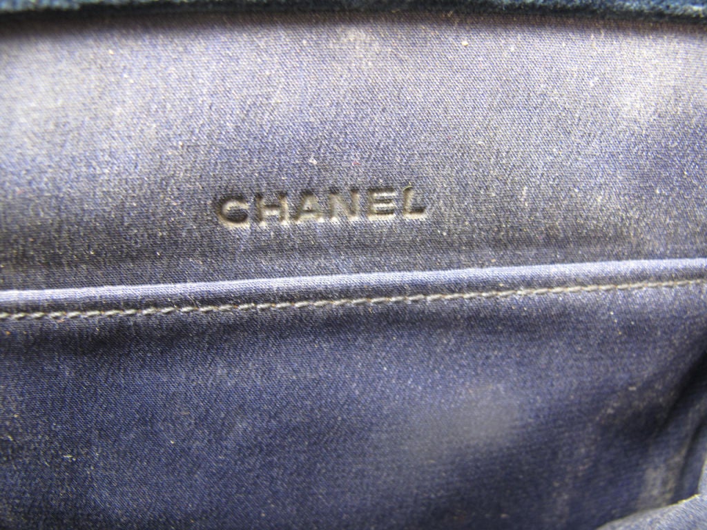 CHANEL Velvet Clutch 4