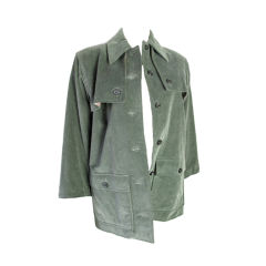 Vintage Yves Saint Laurent 70s Corduroy Jacket