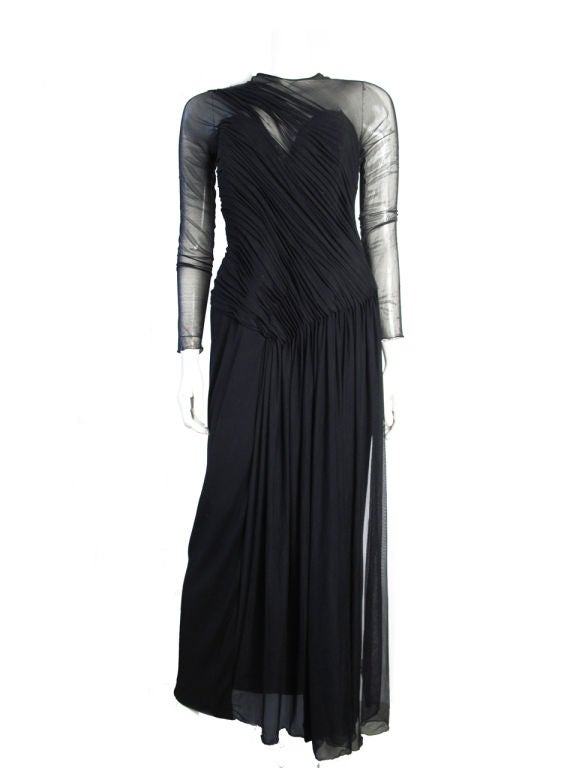 Vicky Tiel Couture 1980s Gown 3