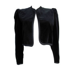 Yves Saint Laurent Velvet Bolero