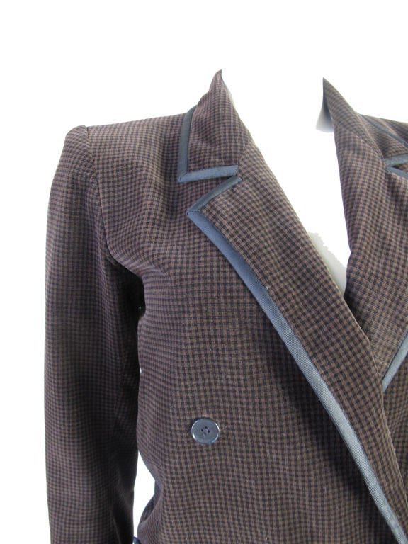 Yves Saint Laurent Velvet Evening Blazer