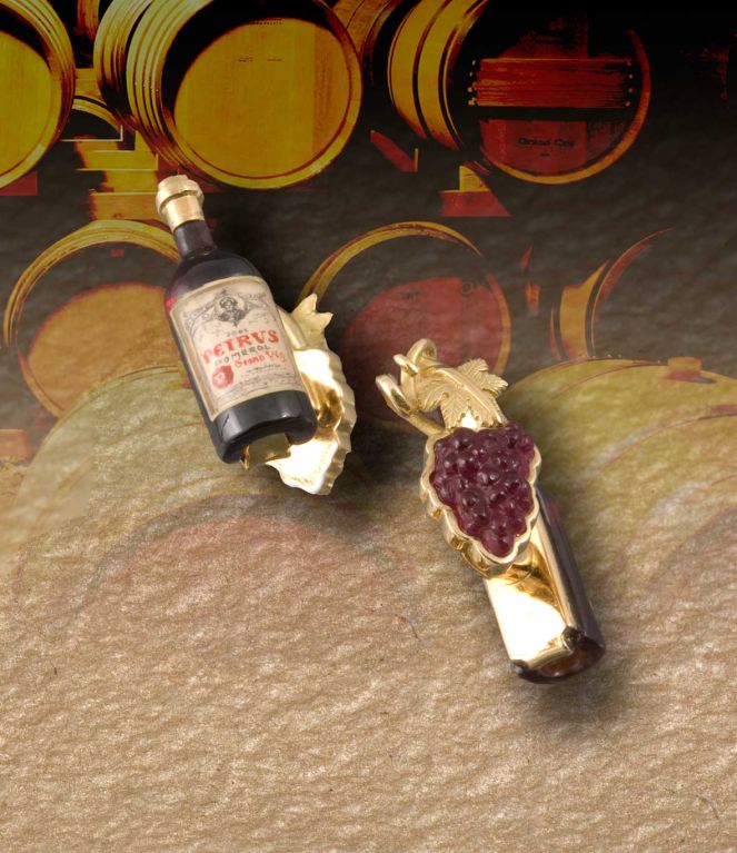 Michael Kanners Red Wine Cufflinks 2