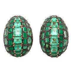 Boucles d'oreilles MARILYN COOPERMAN Emerald Hoop