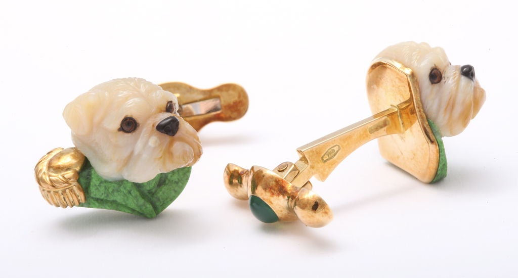 Michael Kanners The Bulldog General Cufflinks