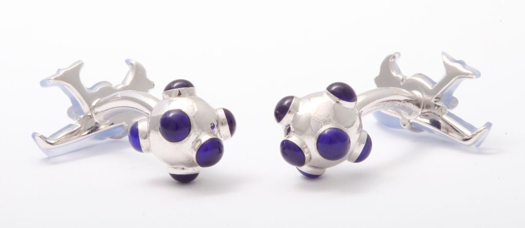 Contemporary Michael Kanners The Finest Airplane Cufflinks 