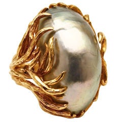 Rare 1950
s DAVID WEBB Ring