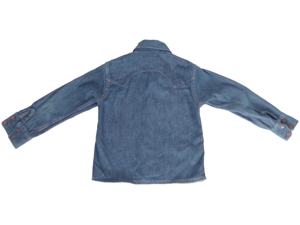 1950s Child's Denim Jacket