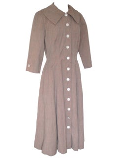 1950s New Look Coat, Blushing Beauty, Full Skirt