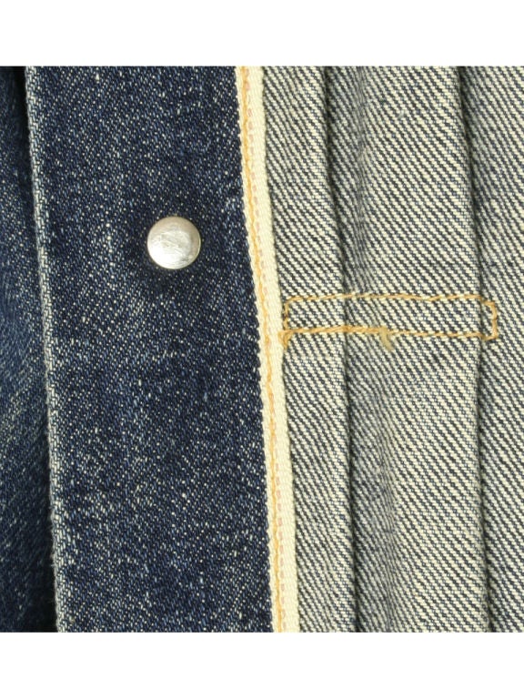 Levi's 506XX 1940s 1st Buckle-back Denim Jacket For Sale 2