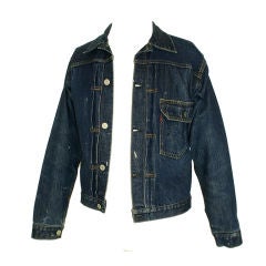 Levi''s 506XX 1940s 1st Buckle-back Denim Jacket