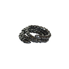 Victorian Whitby Jet Snake Bracelet